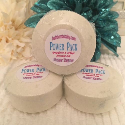 The Power Pack Shower Steamer - Bath Bombs Baby LLC