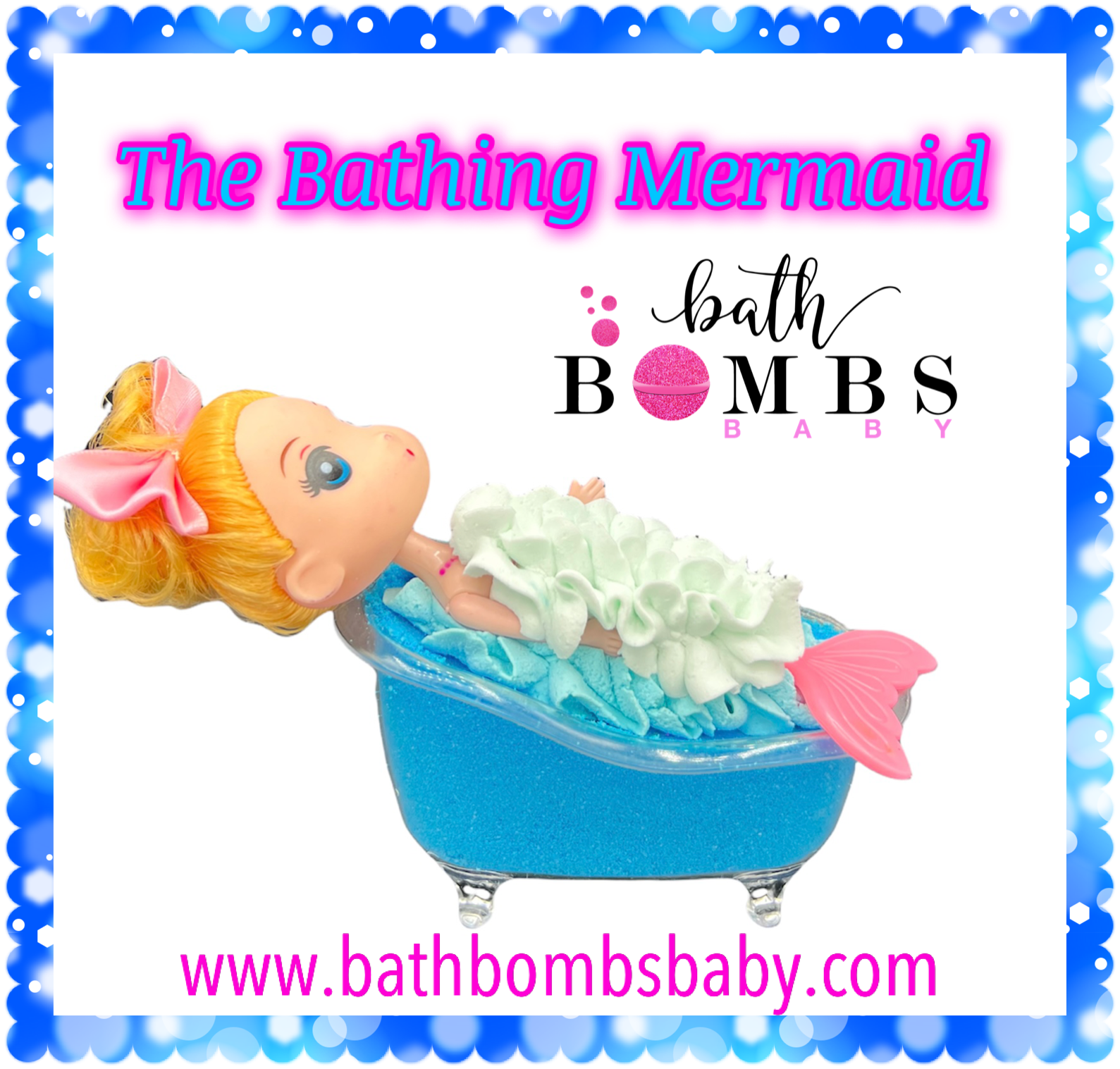 The Bathing Mermaid Bath Bombs Baby LLC